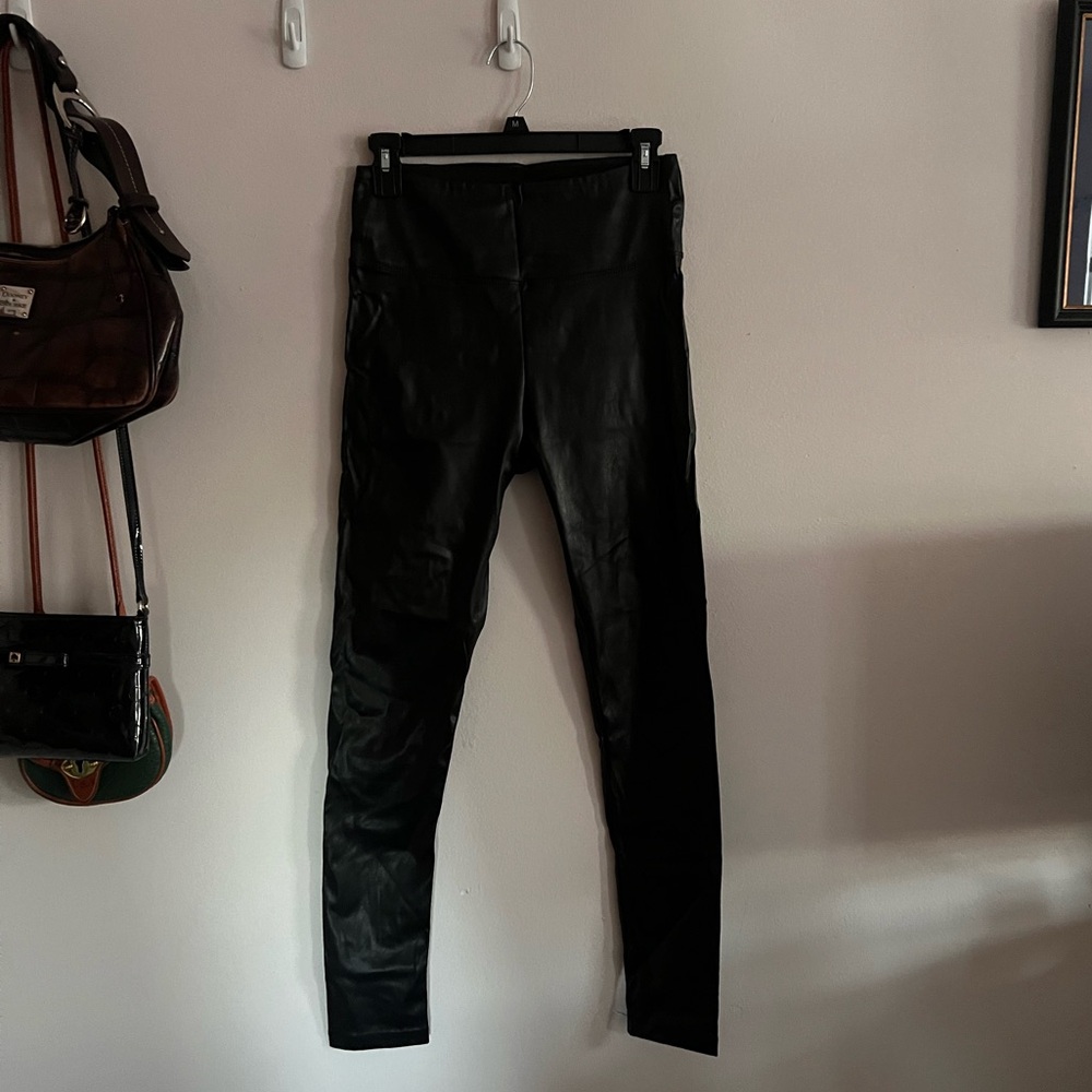 21 SAINTS pleather leggings